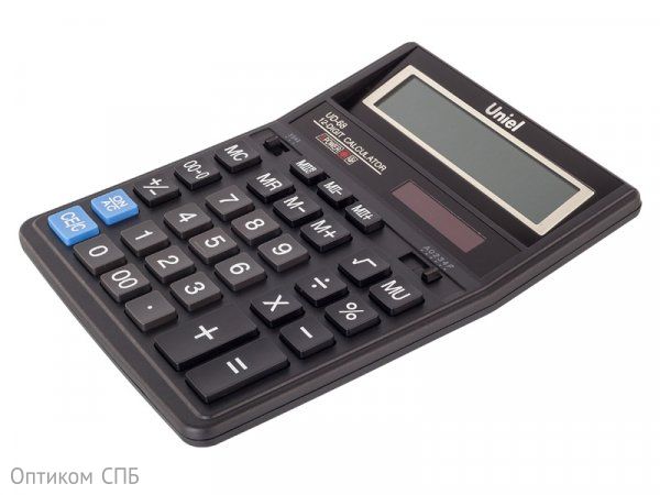 Калькулятор настольный UNIEL UD-68 12-разрядный бухгалтерский