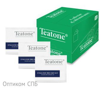 Чай черный Английский завтрак Teatone, 300 штук по 1,8 г