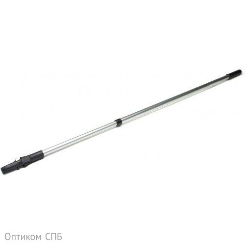 Ручка телескопическая алюминиевая, 2 колена, 120 см 