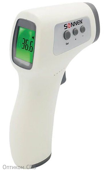 Термометр бесконтактный инфракрасный SONNEN NIT-2 (GP-300), электронный