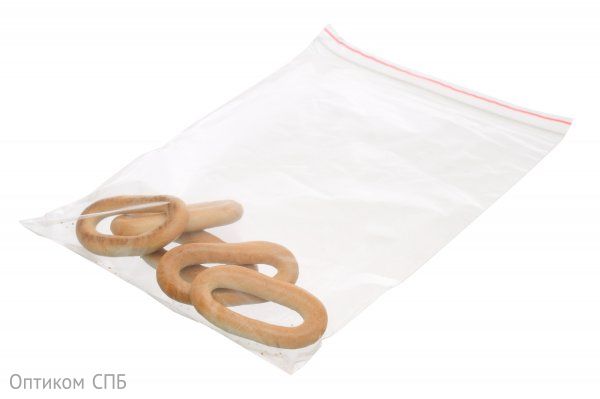 Пакет ПВД с замком Zip-Lock Optiline, 200х300 мм, 100 штук в упаковке