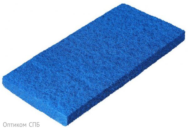 Пад абразивный Terso, 12х25х2,5 см, синий