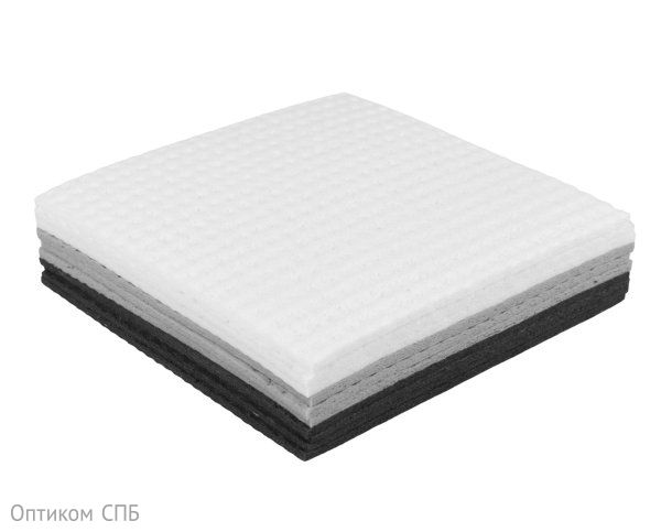 Салфетка хозяйственная губчатая Optiline 15х15 см, 10 штук в упаковке