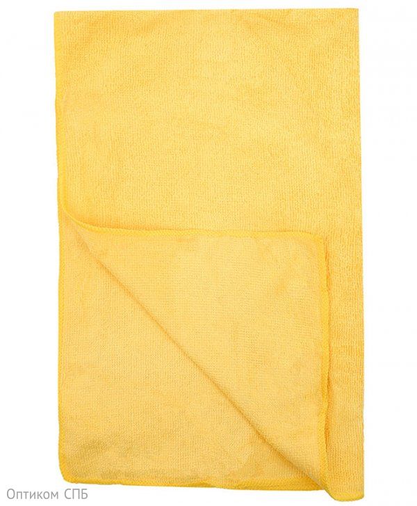 Салфетка для пола из микрофибры Optiline 50х80 см, 220 г/м2, желтая