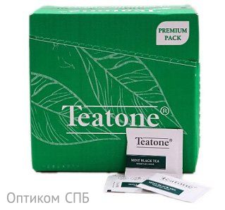 Чай черный с мятой Teatone, 300 штук по 1,8 г