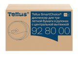 Диспенсер для туалетной бумаги в рулонах c центральной вытяжкой Tellus SmartChoice выполнен из прочного пластика белого цвета, устойчив к  внешним воздействиям. Центральная вытяжка и полистовой отбор обеспечивают максимальную гигиеничность, предотвращают перекрестное загрязнение рук. Поштучная подача бумаги помогает сократить нецелевой расход материалов, снижает затраты, оптимизирует рабочее время технического персонала и клининга, одного рулона хватает на долгий срок. Корпус оснащен прозрачной панелью для контроля наличия бумаги. Диспенсер совместим с рулонной туалетной бумагой с центральной вытяжкой. Стильный дизайн сочетается с любым интерьером. Диспенсер подходит для туалетных комнат с высокой проходимостью. Широко используется в медицинских центрах, офисах, торговых комплексах и ресторанах.

