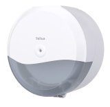 Диспенсер для туалетной бумаги в рулонах c центральной вытяжкой Tellus SmartChoice выполнен из прочного пластика белого цвета, устойчив к  внешним воздействиям. Центральная вытяжка и полистовой отбор обеспечивают максимальную гигиеничность, предотвращают перекрестное загрязнение рук. Поштучная подача бумаги помогает сократить нецелевой расход материалов, снижает затраты, оптимизирует рабочее время технического персонала и клининга, одного рулона хватает на долгий срок. Корпус оснащен прозрачной панелью для контроля наличия бумаги. Диспенсер совместим с рулонной туалетной бумагой с центральной вытяжкой. Стильный дизайн сочетается с любым интерьером. Диспенсер подходит для туалетных комнат с высокой проходимостью. Широко используется в медицинских центрах, офисах, торговых комплексах и ресторанах.

