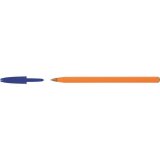 Ручка шариковая BiС Orange, синяя, 0,35 мм, оранжевый корпус