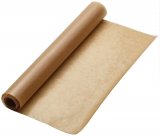 Бумага для выпечки, подпергамент, 38 см х 10 м, коричневая, в пленке