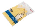 Перчатки резиновые Vileda Контракт, размер XL, желтые, 10 пар в упаковке