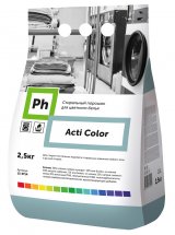 Ph Acti Color Стиральный порошок для цветного белья, 2,5 кг