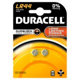 Батарейка Duracell LR44, таблетка, 2 штук