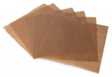 Бумага оберточная 300х300 мм, ЖВС бурая, 1000 листов в упаковке