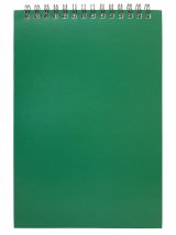 Блокнот А5 Workmate Для конференций, 60 листов, на гребне, зеленый