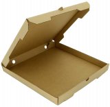 Коробка для пиццы 310х310х40 мм, Т-22В, бурая, 50 штук