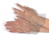 Одноразовые перчатки PE Optiline, размер L, 100 штук