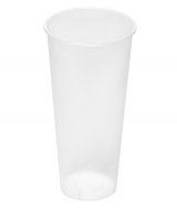 Стакан Bubble Cup, 650 мл, полипропилен, прозрачный, матовый