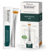 Чай черный с мятой, Teatone, 15 штук по 1,8 грамм