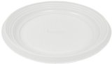 Тарелка пластиковая, диаметр 170 мм, белая, 100 штук