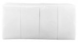 Салфетки бумажные, 33х33 см, 2-слойные, сложение 1/8, белые, 200 листов в упаковке