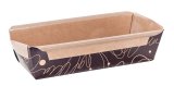 Бумажная форма для выпечки Кекс, 165х65х45 мм, коричневая, 800 штук в упаковке