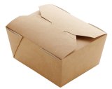 Контейнер Fold Box изготовлен из крафтового картона. Размер 110х90х65 мм. Объем 600 мл. Имеет верхний замок для прочной фиксации упаковки. Благодаря ламинации контейнер не размокает от влаги, соуса, масла, хорошо удерживает температуру, надолго сохраняет свежесть блюд. Предназначен для хранения и транспортировки горячих и холодных блюд. Может использоваться для разогрева продуктов в микроволновой печи. В упаковке 375 штук.