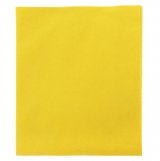Салфетка из нетканой микрофибры, 35х40 см, 80 г/м2, желтая, 100 штук