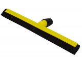 Сгон для пола Optiline пластиковый, 450 мм, с двойным резиновым лезвием, желтый