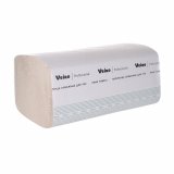 Полотенца бумажные листовые Veiro Professional Basic 1-слойные V-сложения 250 листов в упаковке