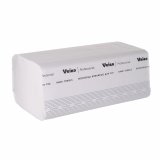 Полотенца бумажные листовые Veiro Professional Comfort  1-слойные V-сложения 250 листов в упаковке