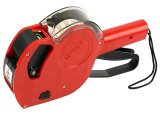 Этикет-пистолет MoTEX MX-5500 с эргономичным дизайном предназначен для маркировки товара этикетками с ценой, артикулом, датой, сроком годности и т.д. Работает с прямоугольными этикетками размером 12×21,5 мм. Однострочный, максимальное количество знаков в строке: 8. Этикет-пистолет поддерживает цифры и значки валют (включая рубль, доллар, евро). В комплекте один чернильный ролик (заряжен в пистолет).