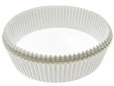 Бумажная форма для пирожных, круглая, диаметр 90 мм, высота 25 мм, белая, 1000 штук