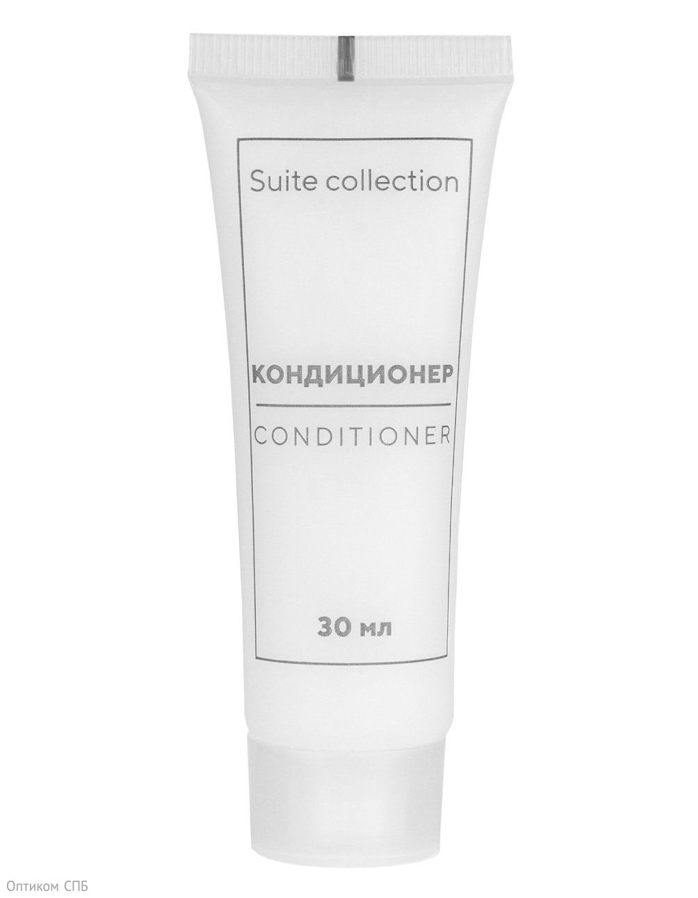 Кондиционер для волос "Suite collection" Optiline увлажняет и восстанавливает волосы, облегчая расчесывание. Легко распределяется по всей длине волос, бережно ухаживает за кожей. Густая текстура продукта удобна в использовании. Нежный и утонченный аромат белого чая подарит вашим гостям возможность окунуться в атмосферу отдыха и расслабления. Подходит для всех типов волос. Упаковка туба имеет приятную матовую поверхность, удобно удерживается в руках. Нейтральный дизайн упаковки гармонично впишется в любой интерьер номера. Объем 30 мл.