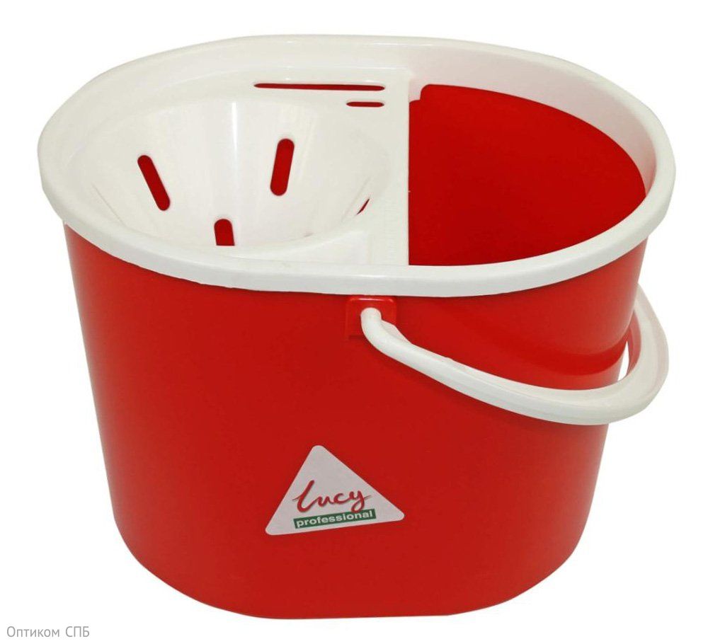 Ведро SYR Lucy Oval Bucket 12 литров, красное