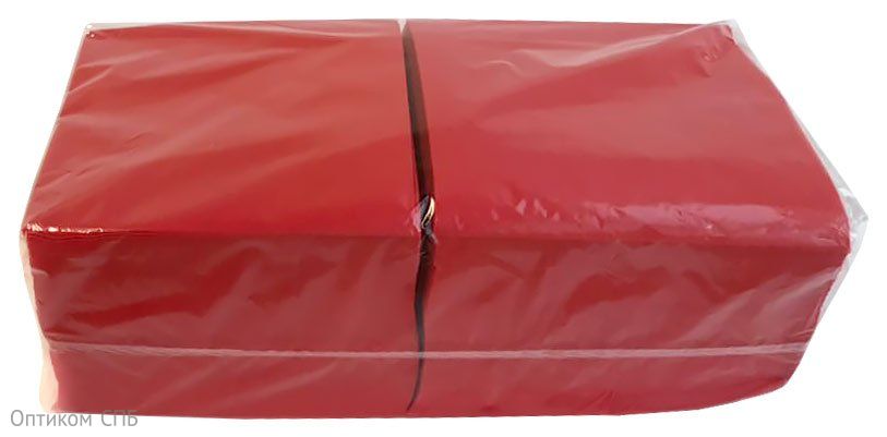 Салфетки бумажные двухслойные могут быть использованы для сервировки стола и личной гигиены. Представлены в красном цвете. Размер 33 х 33 см. В упаковке 200 листов. В транспортной упаковке 8 штук.