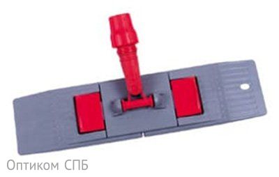 Держатель для мопов с карманами. Конструкция оснащена двумя педалями, которые позволяют раскрывать флаундер одним движением, не наклоняясь и не контактируя с грязной водой. Шарнирное крепление обеспечивает подвижность флаундера и позволяет производить уборку в любом направлении, без труда поворачивая швабру в нужную сторону. Мытье производится качественно и без лишних усилий за счет равномерно плотного прижатия мопа к обрабатываемой поверхности. Размер 50х13 см. К держателю подходят МОПы арт. 31-0745, 31-0747, 31-0751, рукоятка 31-3383.