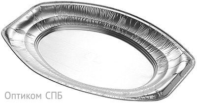 Блюдо овальное 1785 мл, 430х282х32 мм, 30 штук