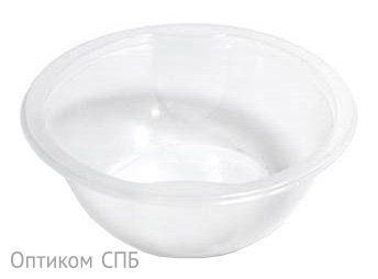 Контейнер Бластор под запайку круглый, 500 мл, диаметр 150 мм, прозрачный ПП, 600 штук в коробке