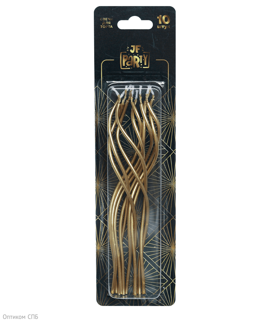 Свеча парафиновая JF PS19g, 14 см, 10 штук в упаковке