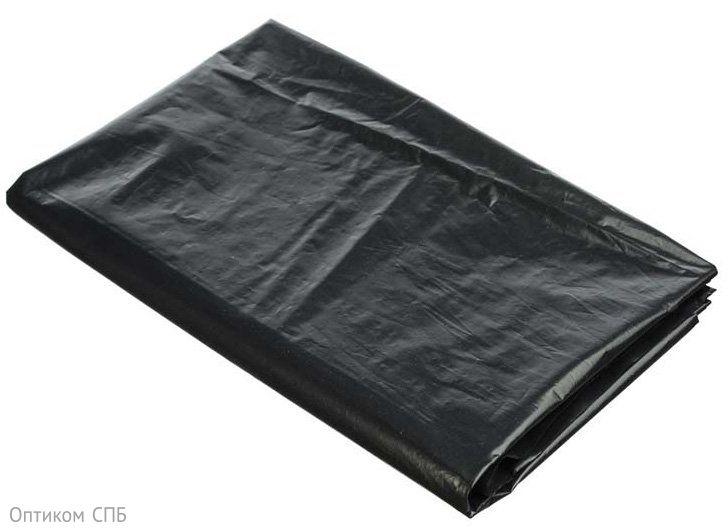 Мешки для мусора 300 литров, 110х140 см, 60 мкм, ПВД, черные, 25 штук