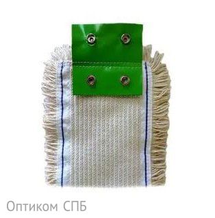 МОП плоский 46 см кнопки, микрофибра