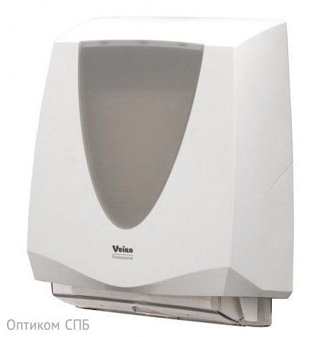 Диспенсер для листовых полотенец V/Z/W Veiro Prima, белый пластик, 380x310x130 мм