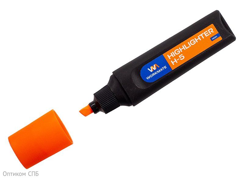 Текстовыделитель Workmate H-5, 1-4 мм, оранжевый