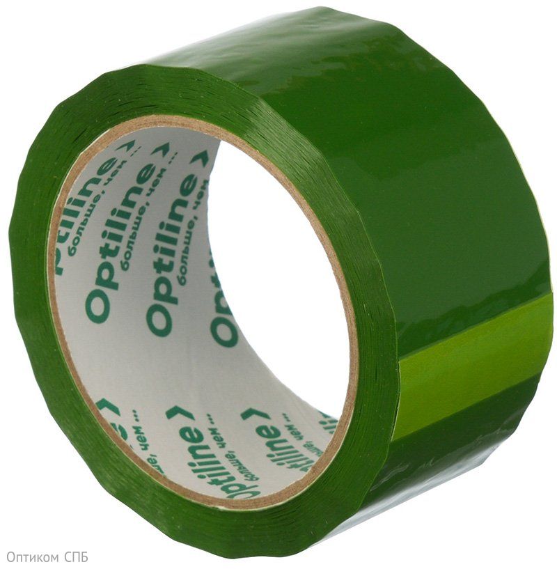 Скотч Optiline используется для упаковки продукции на производстве и в быту. Характеризуется высокой адгезией клеевого слоя. Прочный, надежный, крепко удерживает упакованные товары. Толщина скотча 45 мкм. Цвет зеленый. В упаковке 36 штук.