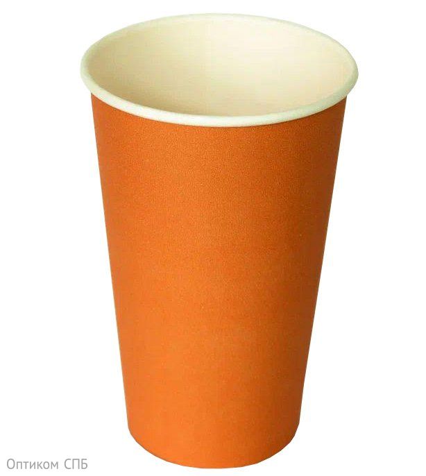 Одноразовый бумажный стакан объемом 480 мл изготовлен из однослойного картона с внутренней ламинацией, обеспечивает устойчивость к влаге и деформации при использовании с горячими и холодными напитками. Стакан с верхним диаметром 80 мм сохраняет прочность, не размокает и подходит для крышек соответствующего размера. Яркий оранжевый цвет придает упаковке индивидуальность и позволяет наносить фирменную символику. Продукт предназначен для использования в кофейнях, ресторанах быстрого питания, кейтеринге, вендинге и на выездных мероприятиях. Упаковка включает 50 штук.
