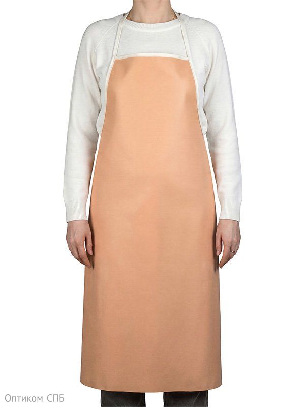 Фартук прорезиненный из медицинской клеенки - универсальное профессиональное средство индивидуальной защиты. Находит широкое применение в медицине, косметологии, ветеринарии, пищевой и производственной промышленности, клининговых организациях и химчистках, автомастерских. В быту удобен при выполнении уборочных, малярных, сантехнических, садовых работ. Фартук обеспечивает 100% защиту от жидкостей, в том числе крови, дезинфицирующих растворов, химических веществ. Материал устойчив к частой дезинфекции и контакту с щелочными растворами. Конструкция включает цельнокроеный нагрудник длиной 110 см с замкнутой шейной бретелью и поясными завязками для надежной фиксации. Представлен в розовом цвете. Сертифицирован согласно ГОСТ 12.4.103-83.
