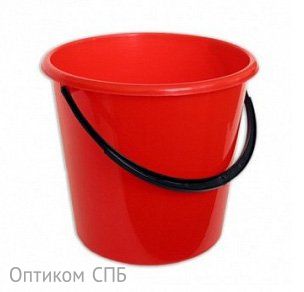 Пластмассовое ведро объемом 10 литров. Предназначено для хозяйственно-бытовых нужд. Имеет перекидную ручку. Верхняя кромка ведра имеет безопасно загнутые края, что также позволяет захватывать его и переносить без помощи ручки. Внутри нанесена мерная шкала с делениями. В коробке 10 штук.
