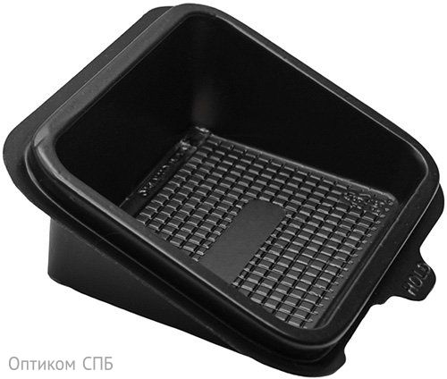Контейнер дно для суши ПК-0065, 100х80х47 мм, черный, 450 штук