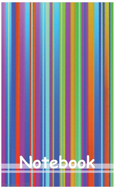 Блокнот Color lines, А6, 40 листов, на гребене