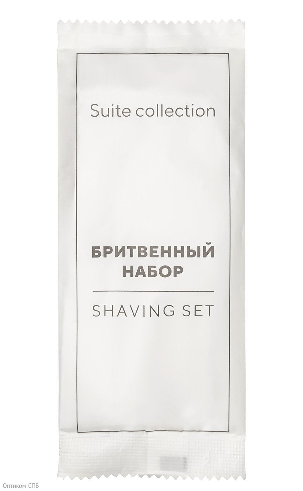 Бритвенный набор "Suite collection" Optiline, флоупак (станок + гель 8 мл)